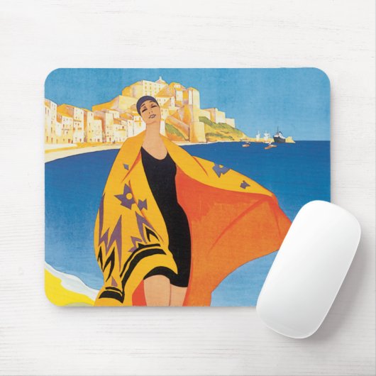 La Corse Riviera Mousepad (Mit Mouse)