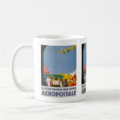 La Cote baskque Par Avion Kaffeetasse (Links)