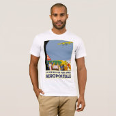 La Cote Basque Par Avion T-Shirt (Vorne ganz)