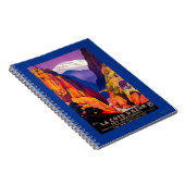 La Cote D'Azur Vintages PosterEurope 2 Notizblock (Rechte Seite)