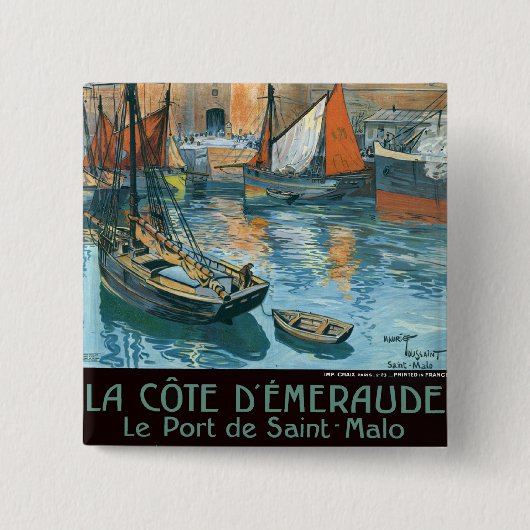 La Côte d'Émeraude Button (Vorderseite)