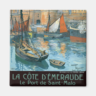 La Côte d'Émeraude Magnet