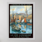 La Côte d'Émeraude Poster (Vorne)