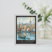 La Côte d'Émeraude Postkarte (Stehend Vorderseite)