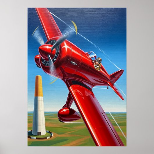 LA COURSE AÉRIENNE (Das Air Race) Poster (Vorne)