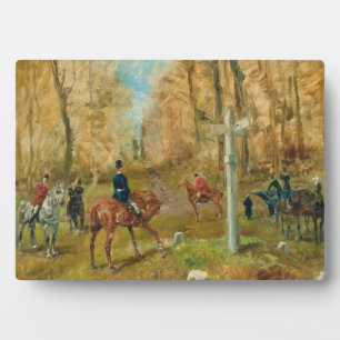 La croisee des chemins, 1883 (Öl auf Leinwand) Fotoplatte