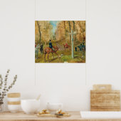 La croisee des chemins, 1883 (Öl auf Leinwand) Poster (Küche)