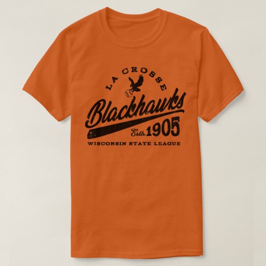 La Crosse Blackhawks T-Shirt (Design vorne)
