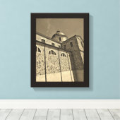 La Crosse Church Leinwanddruck (Insitu (Holzboden))