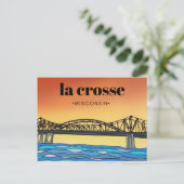 La Crosse Post Card Postkarte (Stehend Vorderseite)