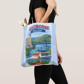 La Crosse, WI Malerische Wisconsin-Tragetasche Tasche