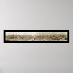 La Crosse Wisconsin Foto 1911 Poster