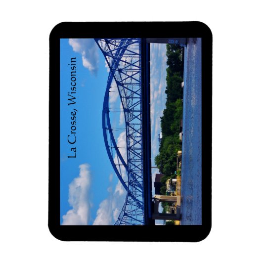 La Crosse, Wisconsin Magnet (Vertikal)