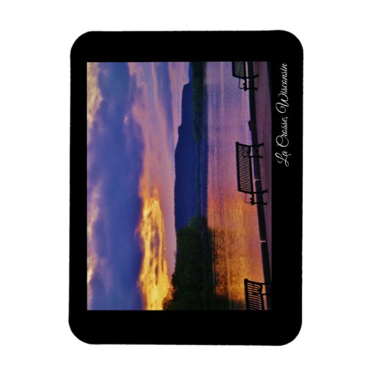 La Crosse, Wisconsin Magnet (Vertikal)