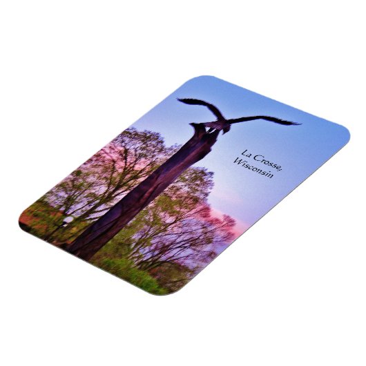 La Crosse, Wisconsin Magnet (Linke Seite)