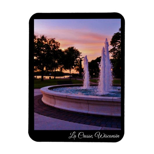 La Crosse, Wisconsin Magnet (Vertikal)