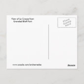 La Crosse Wisconsin Postkarte (Rückseite)