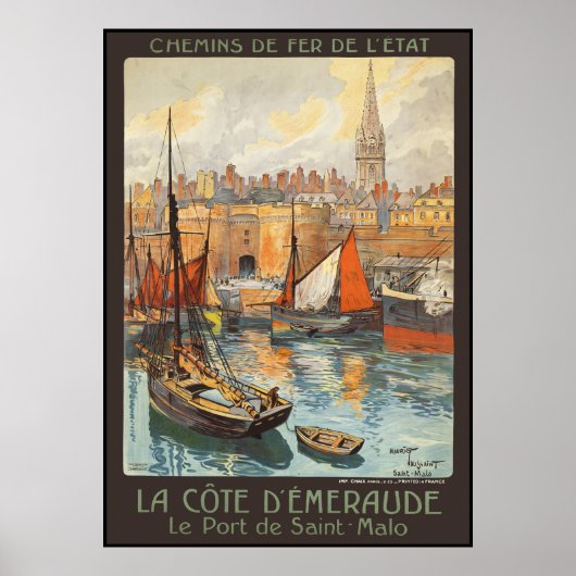 La cte d'meraude poster (Vorne)