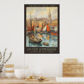 La cte d'meraude poster (Küche)