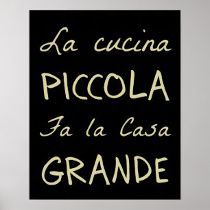 La Cucina (die Küche) Plakat