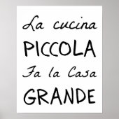 La Cucina (The Kitchen Poster) Poster (Vorne)