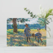 La Cueillette des Fleurs | Henri Lebasque (Stehend Vorderseite)