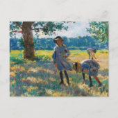 La Cueillette des Fleurs | Henri Lebasque Postkarte (Vorderseite)