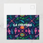 La Cultura Hispanic Monat Postkarte (Vorne/Hinten)