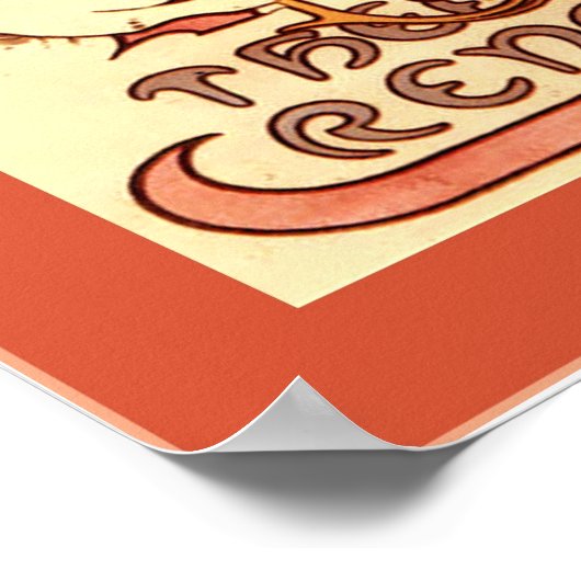 La Dame Aux Camelias ~ Alphonse Mucha Poster (Ecke)