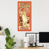 La Dame Aux Camelias ~ Alphonse Mucha Poster (Heimbüro)