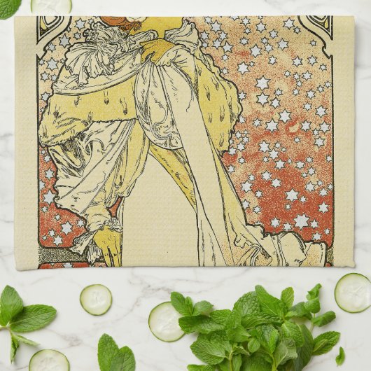 La Dame aux Camelias Geschirrtuch (Gefaltet)