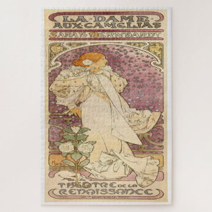 La Dame aux Camélias: Jugendstil Puzzle