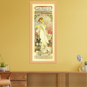 La Dame aux Camelias Leinwanddruck (Insitu (Wohnzimmer))