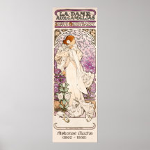 La Dame aux Camélias - Mucha | Art Nouveau