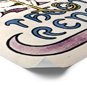 la dame aux camélias von Alfons Mucha 1896 Poster (Ecke)