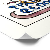 La Dame aux Camélias von Mucha Poster (Ecke)