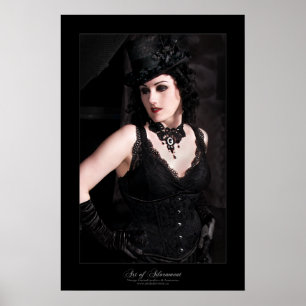 La Dame Noire - Print Poster