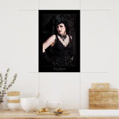 La Dame Noire - Print Poster (Küche)