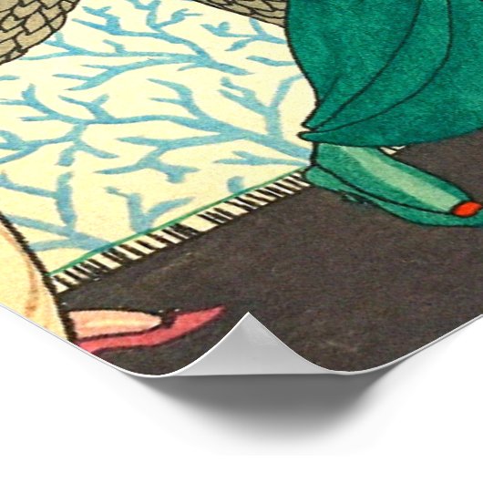 La Danse (1914) Poster (Ecke)