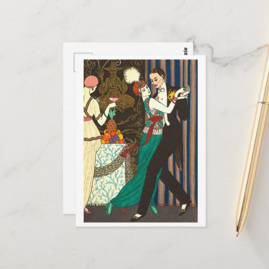 La Danse (1914) Postkarte (Vorderseite/Rückseite Beispiel)