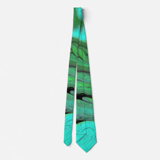 La Dee Dah 2 Abstrakte Krawatte (Rückseite)