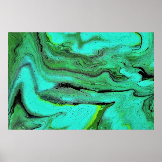 La Dee Dah 2 Abstrakte Mauer Kunstdrucke Poster (Vorne)