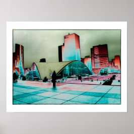 La Défense Art - Paris/Frankreich Poster