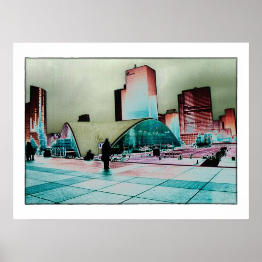 La Défense Art - Paris/Frankreich Poster (Vorne)