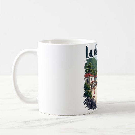 LA DESIRADE GUADELOUPE KAFFEETASSE (Links)