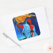 La Dessalinienne 2009 Quadratischer Aufkleber (Umschlag)