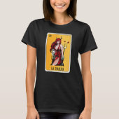 La Diablita Mexican Slang Lottery Bingo Cards   T-Shirt (Vorderseite)