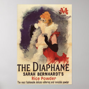 La Diaphane Frau, die Gesichtpromo-Plakat Poster
