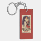 La Diaphane Frau, die Gesichtpromo-Plakat Schlüsselanhänger (Vorderseite links)