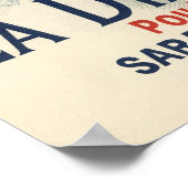 La Diaphane von Jules Chéret Poster (Ecke)